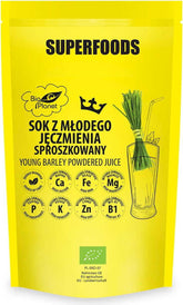 Práškovaná šťáva z mladého ječmene BIO 150 g - BIO PLANET